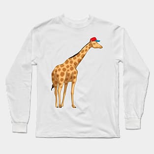 Giraffe Cap Long Sleeve T-Shirt